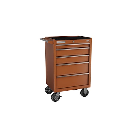 Champion Tool Storage FMPro Tool Cabinet With Casters, 5 Drawer, Red, Steel, 27 in W x 20 in D FMP2705RC-RD